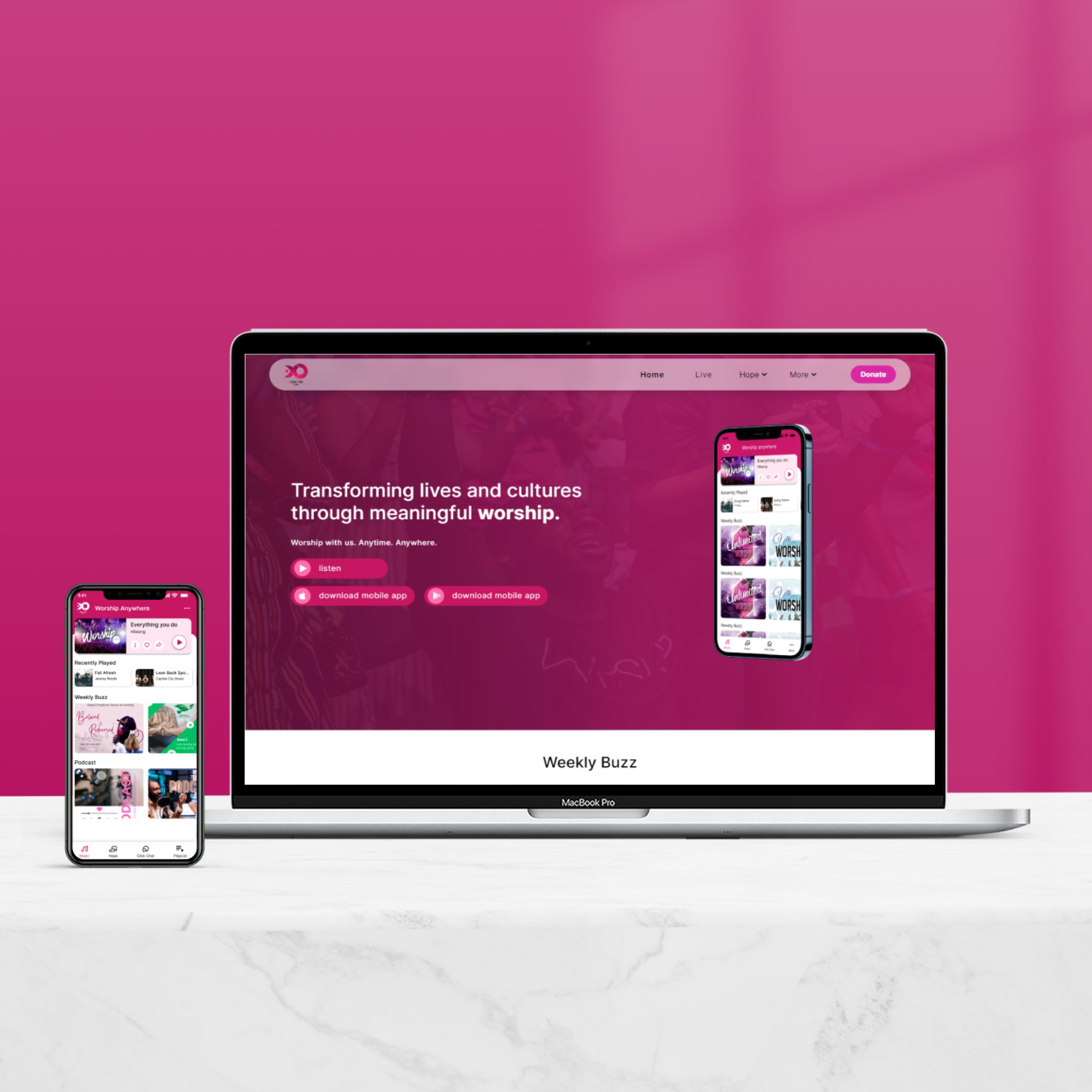 AlphaOne Radio – 24/7 Worship Radio Streaming Platform