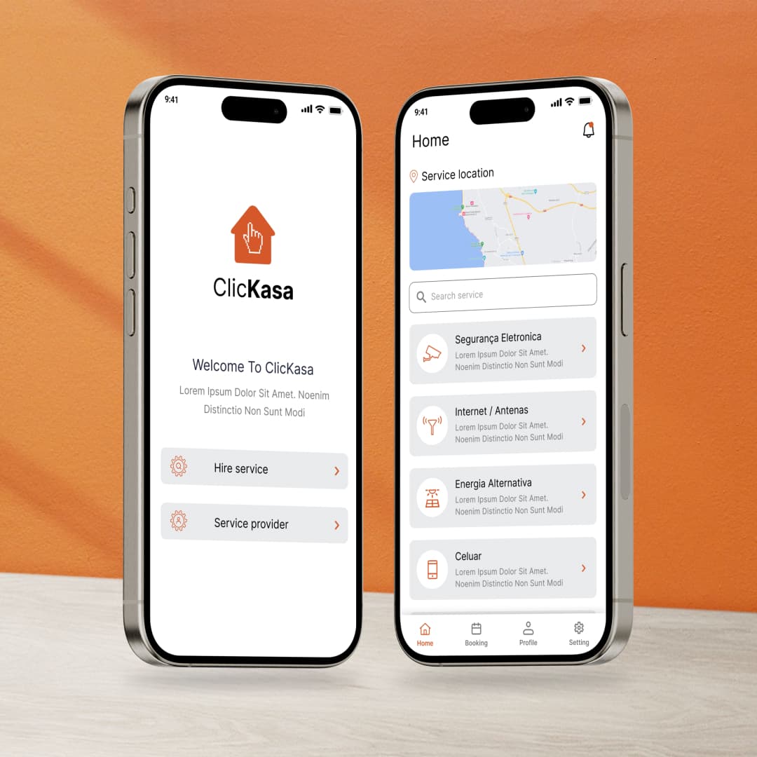 Clickasa – UI/UX for On-Demand Home Service Platform